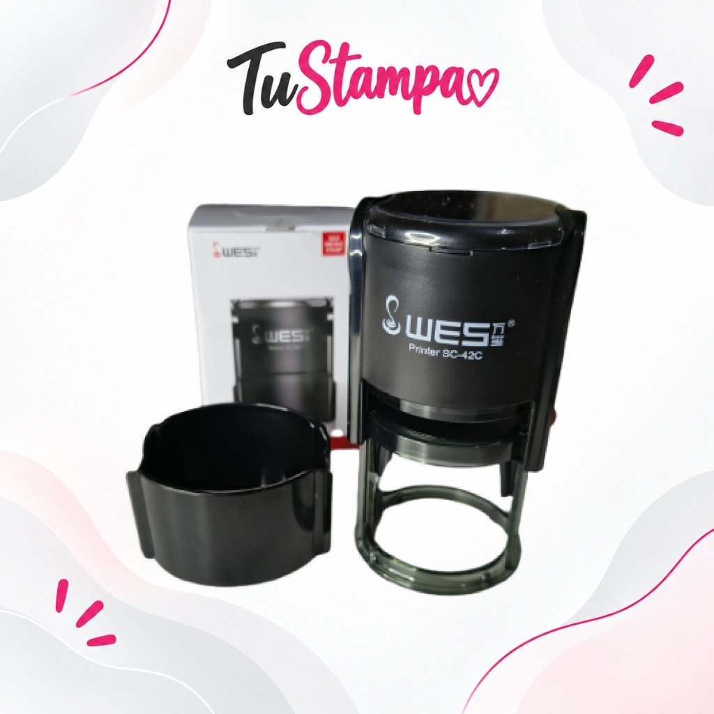 Sello Automático WES Printer 42mm